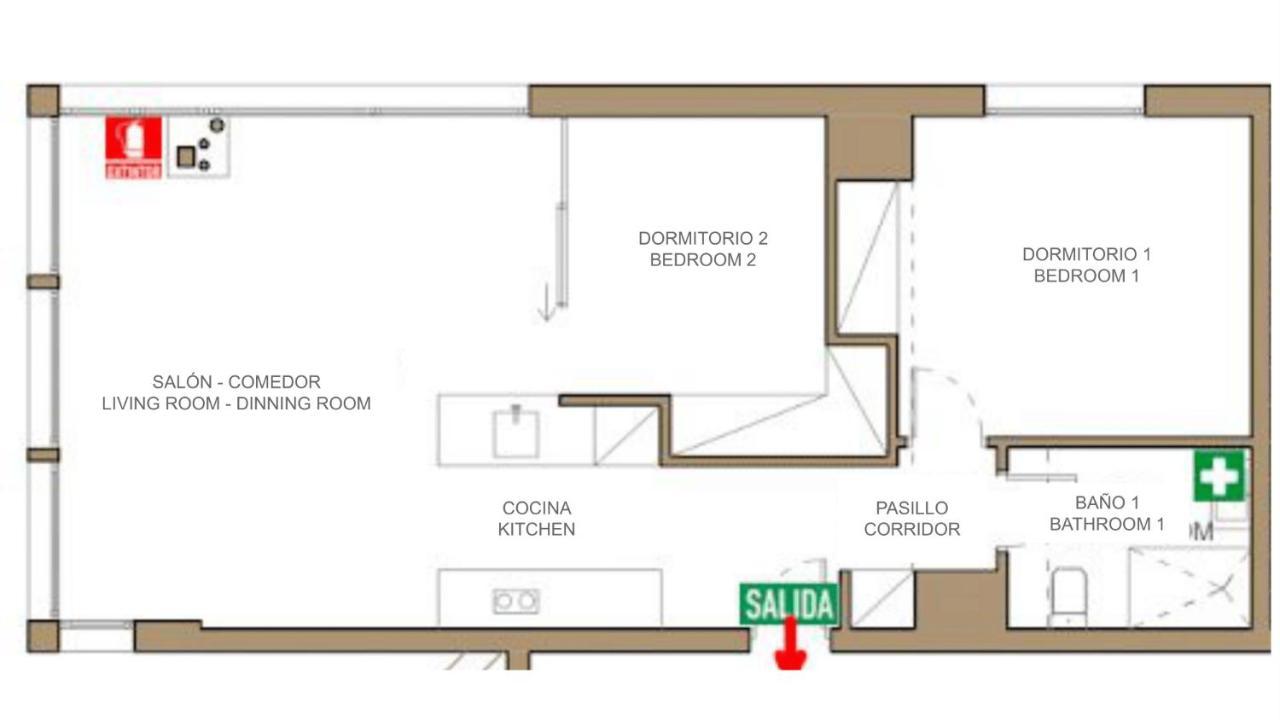 2 Bedrooms 1 Bathroom Furnished - Justicia - Incredible Views - Mintystay Madryt Zewnętrze zdjęcie